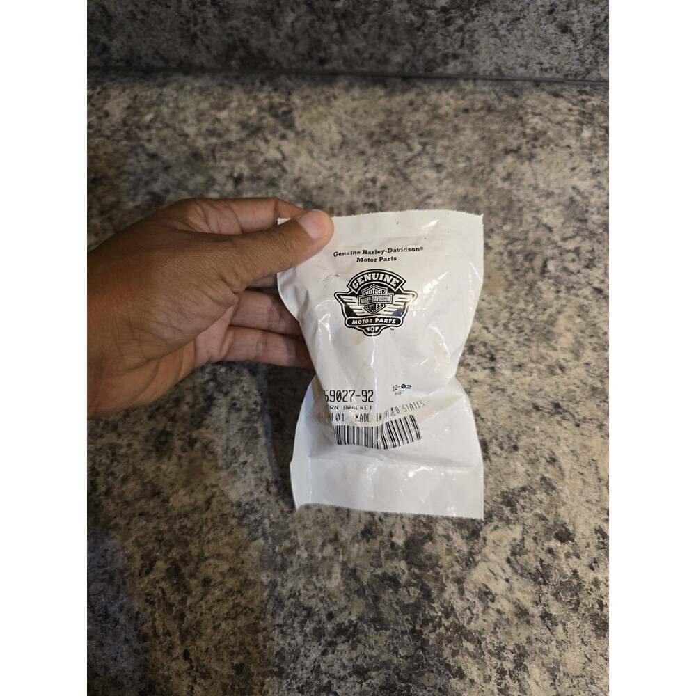 Harley Davidson 1992-Later Sportster XL OEM Horn Bracket 69027-92 NOS